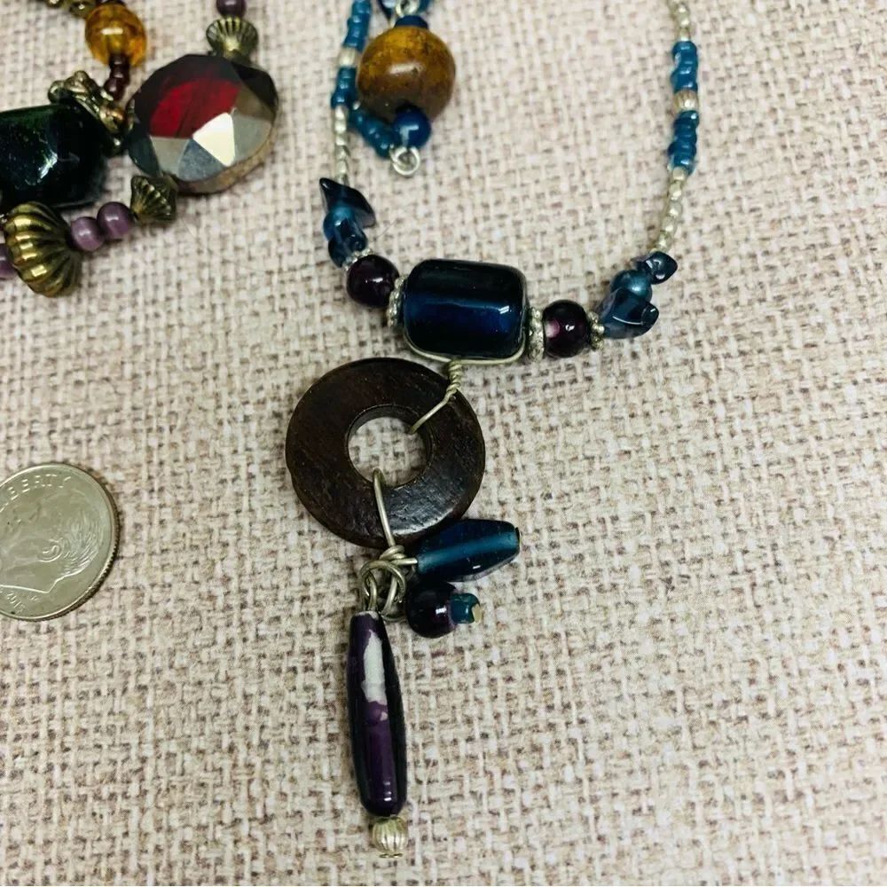Glass Beaded Necklace Bundle‎ - Picture 2 of 6